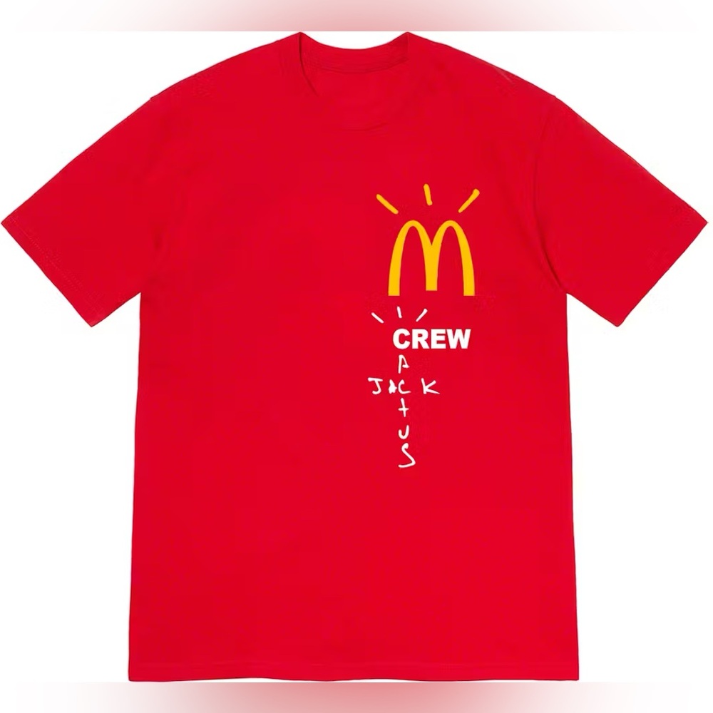 Cactus Jack McDonalds Crew Shirt